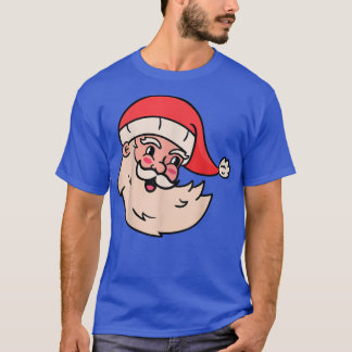 Santa Retro Holiday Style Christma T-shirt