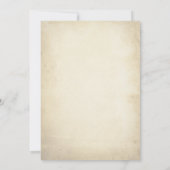 Santa Retro Kerstfeest Kaart (Achterkant)