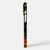 Santa Ribbon Cat iPhone 16 Plus Case (Achterkant / Links)