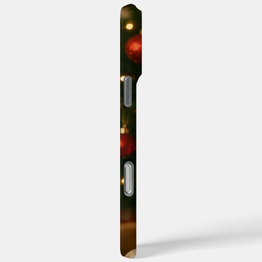 Santa Ribbon Cat iPhone 16 Pro Max Case (Achterkant / Rechts)