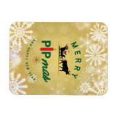 Santa Riding a Bull Sleigh – Forex Pipmas Gift Magneet (Horizontaal)
