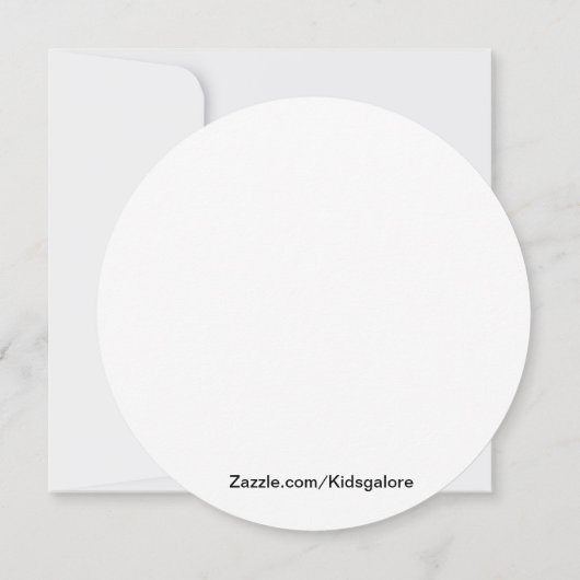 Santa Riding A Wave-kerstuitnodiging Kaart (Achterkant)