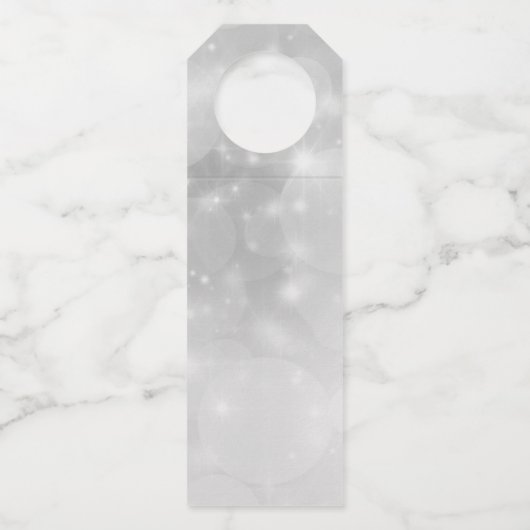 Santa Riding Christmas Peppermint Snoep Train Flessenhanger (Achterkant)