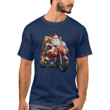 Santa Riding Moto: Kerstcadeau idee