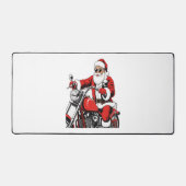 Santa Riding-motorfiets Bureaumat (Voorkant)