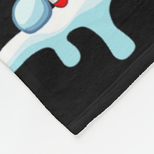 Santa Riding Rendier Himalayan Cat Xmas Tree Colo Fleece Deken (Hoek)