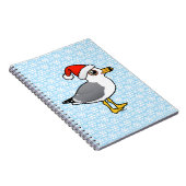 Santa Ringsnavelmeeuw Notitieboek (Rechterzijde)