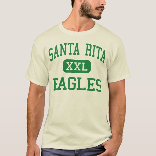 Santa Rita - Eagles - High School - Tucson Arizona T-shirt (Voorkant)