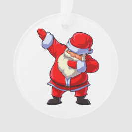 Santa Rock Ornament