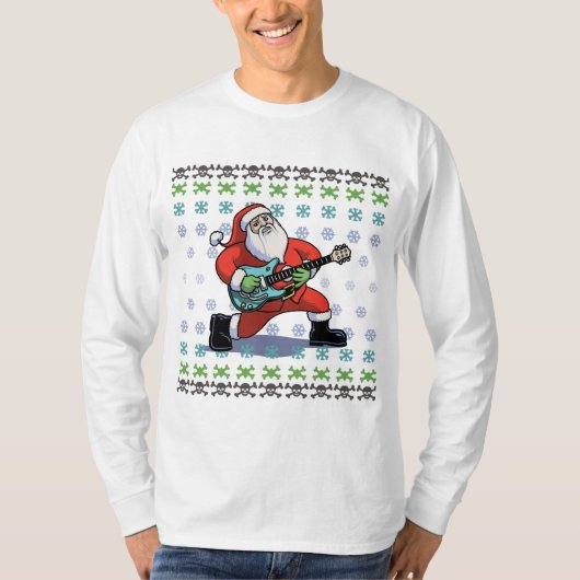 Santa Rock Ugly T-shirt (Voorkant)