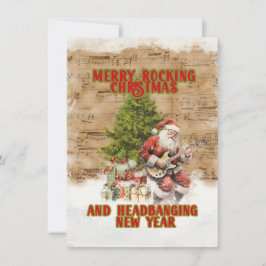  Santa Rocker Rechthoek Gevouwen Kaart