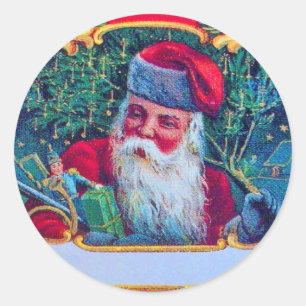SANTA  RONDE STICKER