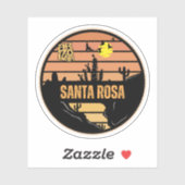 Santa Rosa, Arizona Sticker (Vel)