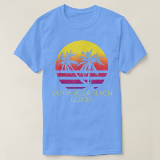 Santa Rosa Beach Florida1006 T-shirt (Design voorkant)