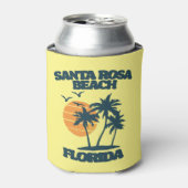 Santa Rosa Beach Florida Blikjeskoeler (Blikje Voorkant)