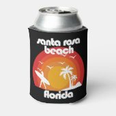 Santa Rosa Beach, Florida Blikjeskoeler (Blikje Achterkant)