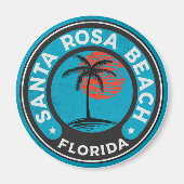 Santa Rosa Beach Florida Emerald Coast Panhandle Magneet (Voorkant)