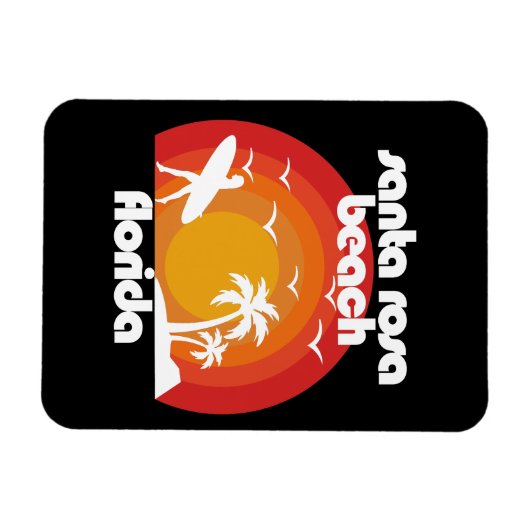 Santa Rosa Beach, Florida Magneet (Horizontaal)