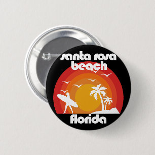 Santa Rosa Beach, Florida Ronde Button 5,7 Cm