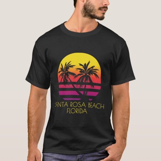 Santa Rosa Beach Florida T-shirt (Voorkant)
