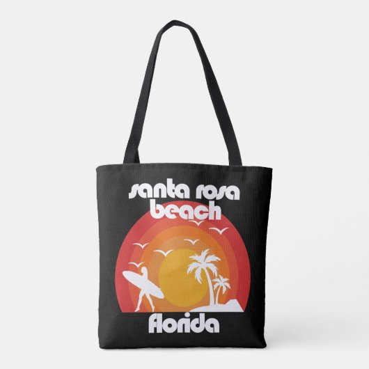 Santa Rosa Beach, Florida Tote Bag (Achterkant)