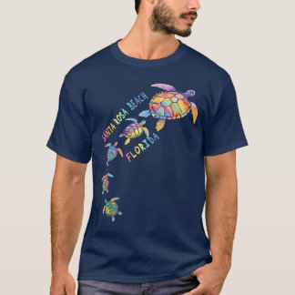 Santa Rosa Beach Florida Zeeschildpad Liefhebber S T-shirt