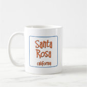 Santa Rosa California BlueBox Koffiemok (Links)