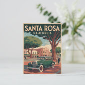 Santa Rosa California Briefkaart (Staand voorkant)