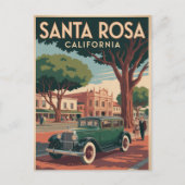 Santa Rosa California Briefkaart (Voorkant)