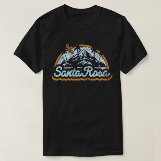 Santa Rosa, California T-shirt (Design voorkant)