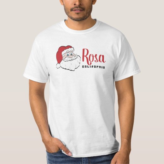 Santa Rosa California Tee Shirt (Voorkant)