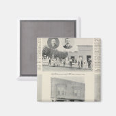 Santa Rosa, Californië 2 Magneet (Voorkant / Achterkant)