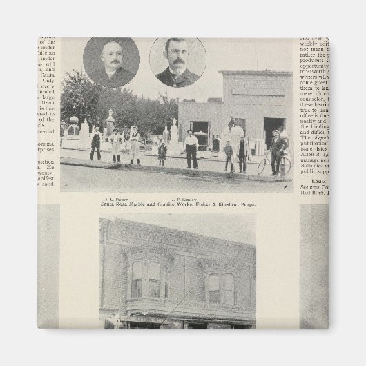 Santa Rosa, Californië 2 Magneet (Voorkant)