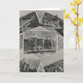 Santa Rosa, Californië 6 Kaart (Gele Bloem)