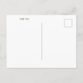 Santa Rosa City California Retro  Briefkaart (Achterkant)