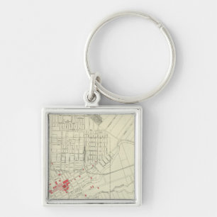 Santa Rosa, door de aardbeving verwoeste delen Sleutelhanger