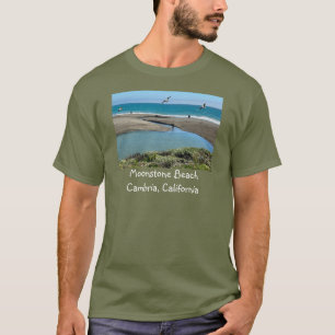 Santa Rosa Estuary, Moonstone Beach, Cambria, Cali T-shirt