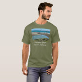Santa Rosa Estuary, Moonstone Beach, Cambria, Cali T-shirt (Voorkant volledig)