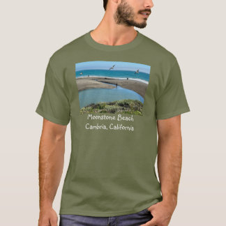 Santa Rosa Estuary, Moonstone Beach, Cambria, Cali T-shirt