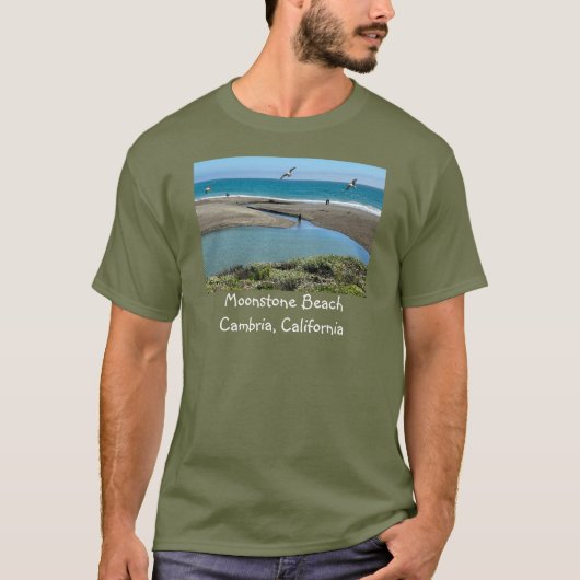 Santa Rosa Estuary, Moonstone Beach, Cambria, Cali T-shirt (Voorkant)