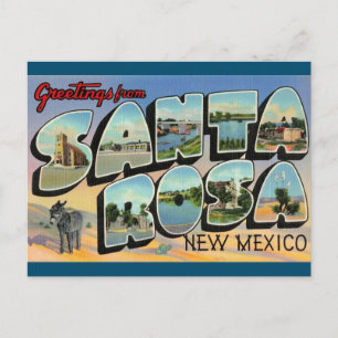 Santa Rosa New Mexico Briefkaart
