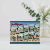 Santa Rosa New Mexico Briefkaart (Staand voorkant)