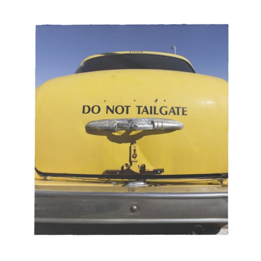 Santa Rosa, New Mexico, Verenigde Staten. Old Yell Notitieblok (Voorkant)