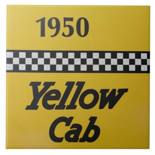 Santa Rosa, New Mexico, Verenigde Staten. Old Yell Tegeltje (Voorkant)