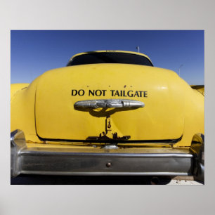 Santa Rosa, New Mexico,Verenigde Staten. Old Yello Poster