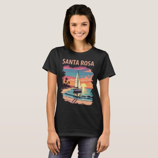 Santa Rosa T-shirt (Voorkant volledig)