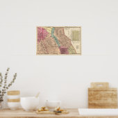 Santa Rosa, Vallejo en Sonoma Townships Poster (Keuken)