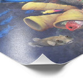 Santa Rosa Wall 1 Fine Art Print Foto Afdruk (Hoek)