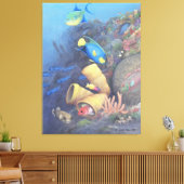 Santa Rosa Wall 1 Fine Art Wrapped Canvas afdrukke Afdruk (Insitu (Woonkamer))