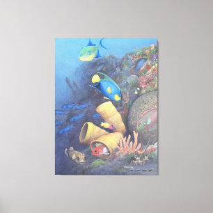 Santa Rosa Wall 1 Fine Art Wrapped Canvas afdrukke Afdruk